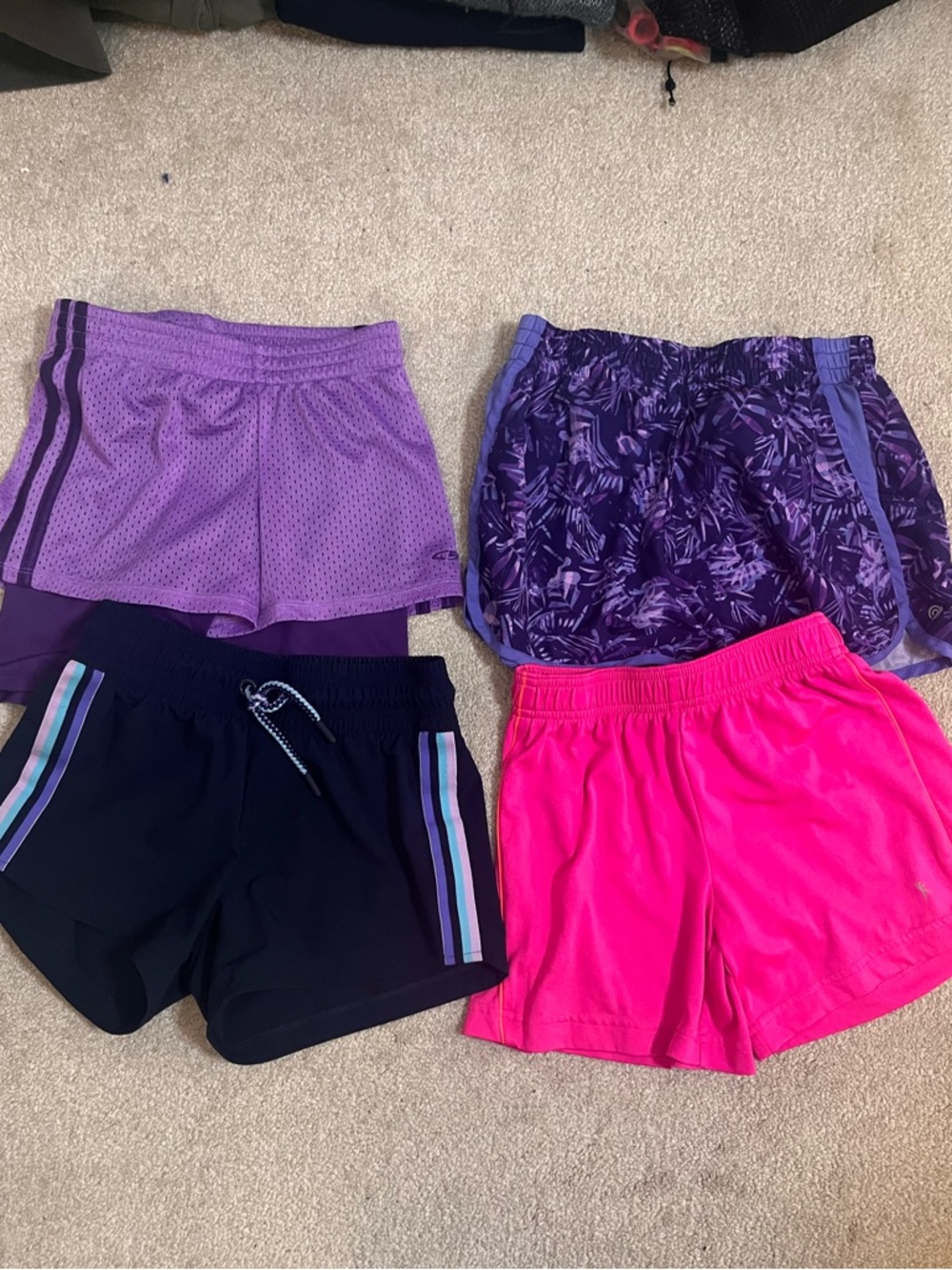 Girls 6/7/8 Bundle Athletic Shorts